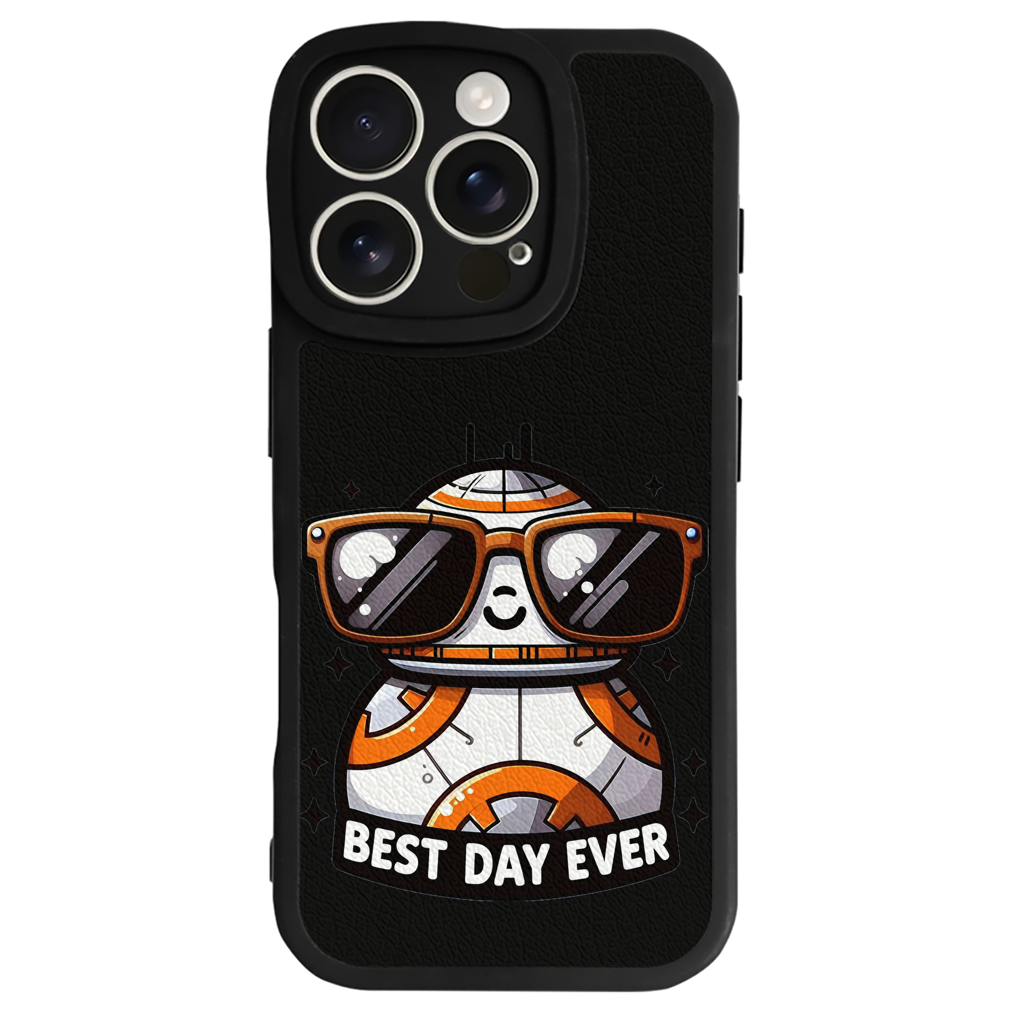（画像用） スター・ウォーズ Star Wars 【iPhone 16シリーズ対応】シリコンスマホケース（レザー調） 材質：シリコン